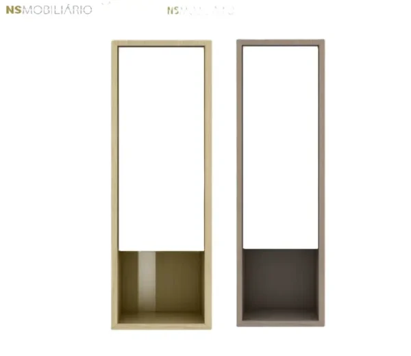COLUNA PORTA MADEIRA C/ VIDRO UDT