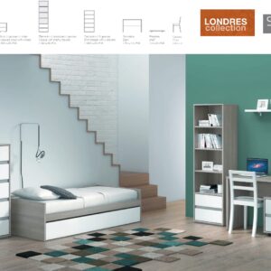 Quarto Juvenil 2 - coleção Londres